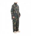 Men's Camo Print 2-Piece Rain Suit with Hood XXL — Colour: green