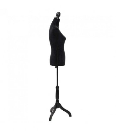 Ladies Bust Display Black Female Mannequin Female Dress Form
