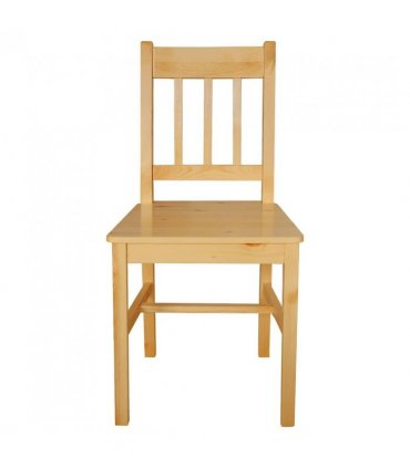 vidaXL Dining Chairs 2 pcs Pinewood — Colour: beige
