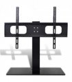 vidaXL Pedestal TV Stand for 37-55 Inch Screen Max VESA 600x400 mm 40kg — Size: 600 x 400 mm, Model: with base