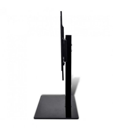 vidaXL Pedestal TV Stand for 37-55 Inch Screen Max VESA 600x400 mm 40kg — Size: 600 x 400 mm, Model: with base