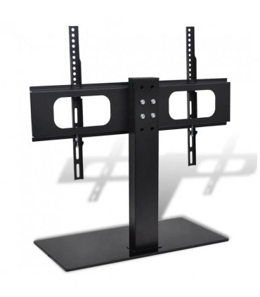 vidaXL Pedestal TV Stand for 37-55 Inch Screen Max VESA 600x400 mm 40kg — Size: 600 x 400 mm, Model: with base
