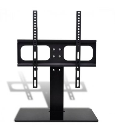 vidaXL Pedestal TV Stand for 26-42 Inch Screen Max VESA 400x400 mm 30kg — Size: 400 x 400 mm, Model: with base