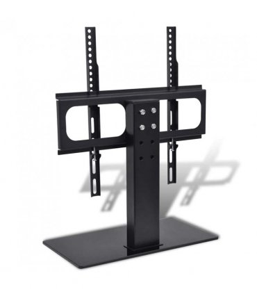 vidaXL Pedestal TV Stand for 26-42 Inch Screen Max VESA 400x400 mm 30kg — Size: 400 x 400 mm, Model: with base