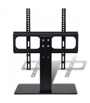 vidaXL Pedestal TV Stand for 26-42 Inch Screen Max VESA 400x400 mm 30kg — Size: 400 x 400 mm, Model: with base