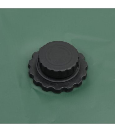 vidaXL Water Tank with Tap Foldable 100 L PVC — Colour: green — V0671929816