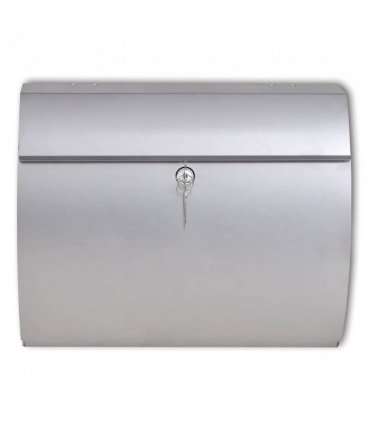 Stainless Steel Mailbox — Size: 37.5 x 13 x 31 cm