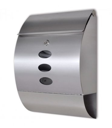 Stainless Steel Mailbox — Size: 30 x 12 x 40 cm
