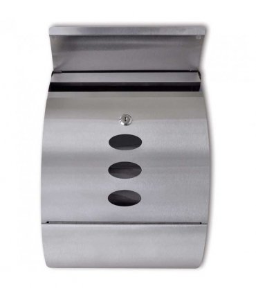Stainless Steel Mailbox — Size: 30 x 12 x 40 cm