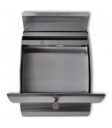 Stainless Steel Mailbox — Size: 30 x 12 x 40 cm