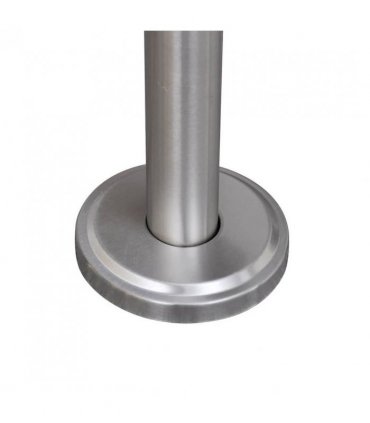 Double Mailbox on Stand Stainless Steel — Size: 30 x 12 x 40 cm