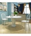 vidaXL Dining Chairs 2 pcs White Solid Rubber Wood — Size: 46.5 x 52 x 94 cm