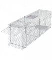 vidaXL Galvanised Live Trap 100 cm