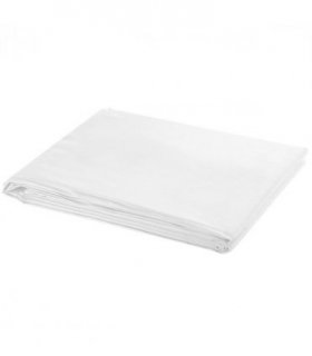 vidaXL Backdrop Cotton without Stand White 300x300 cm — Size: 300 x 300 cm