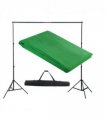 vidaXL Backdrop Support System 300 x 300 cm Green