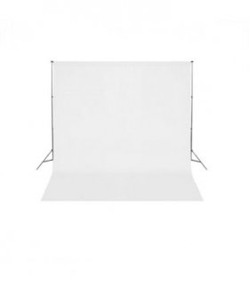 vidaXL Backdrop Support System 600x300 cm White
