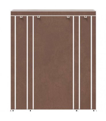 vidaXL Cabinet | Brown | Non-woven fabric, Iron | Medium | Collapsible