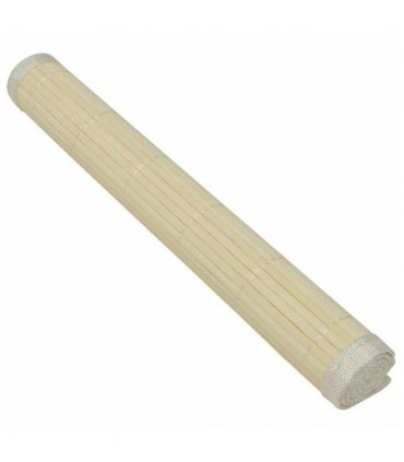 6 Bamboo Placemats 30 x 45 cm Natural — Colour: beige