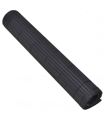 6 Bamboo Placemats 30 x 45 cm Black