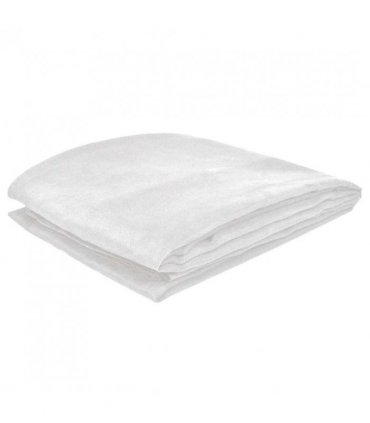 Micro-suede Couch Slipcover Cream 270 x 350 cm