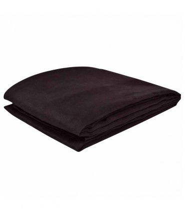 Micro-suede Couch Slipcover Brown 210 x 280 cm