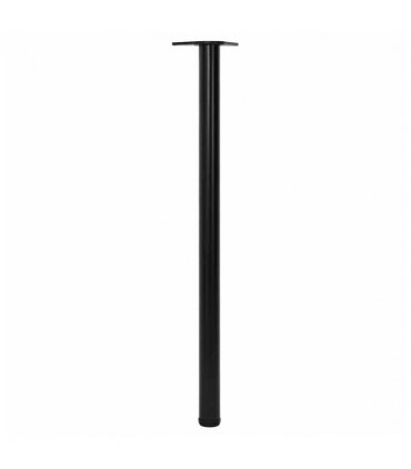 4 Height Adjustable Table Legs Black 1100 mm — V0671929984