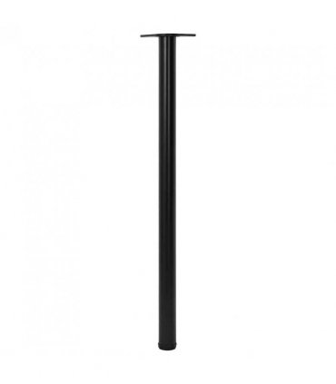 4 Height Adjustable Table Legs Black 1100 mm — V0671929984