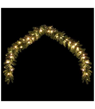 vidaXL Christmas Garland with LED Lights 20 m — Model: with leds