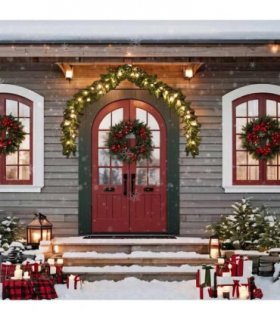vidaXL Christmas Garland with LED Lights 10 m — Model: with leds