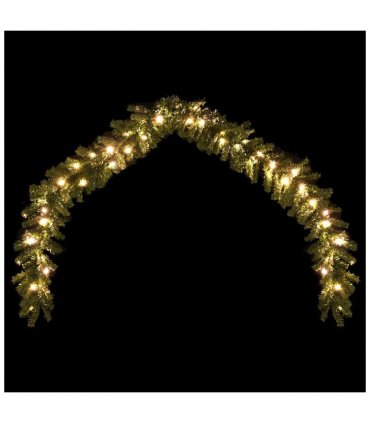 vidaXL Christmas Garland with LED Lights 10 m — Model: with leds