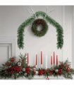 vidaXL Christmas Garland PVC 20 m — Model: without led