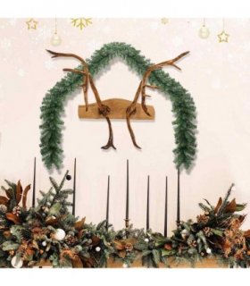 vidaXL Christmas Garland PVC 10 m — Model: without led