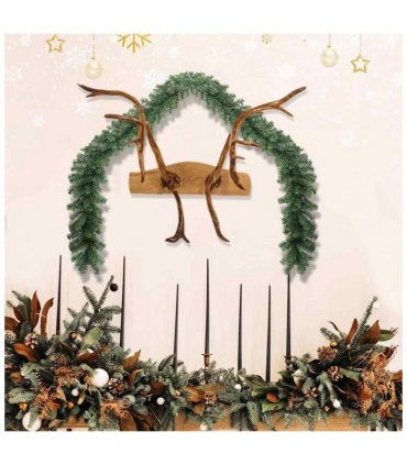 vidaXL Christmas Garland PVC 10 m — Model: without led