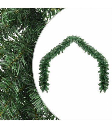 vidaXL Christmas Garland PVC 10 m — Model: without led