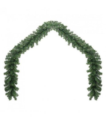 vidaXL Christmas Garland PVC 10 m — Model: without led