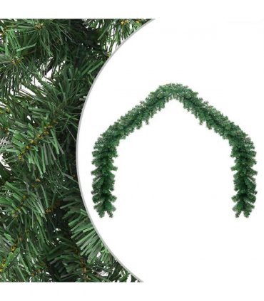 vidaXL Christmas Garland PVC 5 m — Model: without led