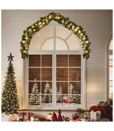 vidaXL Christmas Garland with LED Lights 5 m — Model: with leds