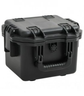 vidaXL Portable Flight Case Black 30x24.5x20 cm PP — Size: 30 x 24.5 x 20 cm