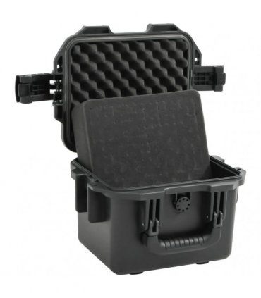 vidaXL Portable Flight Case Black 30x24.5x20 cm PP — Size: 30 x 24.5 x 20 cm
