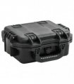 vidaXL Portable Flight Case Black 30x24.5x12.5 cm PP — Size: 30 x 24.5 x 12.5 cm