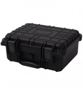 vidaXL Protective Equipment Case 35x29.5x15 cm Black — Size: 35 x 29.5 x 15 cm