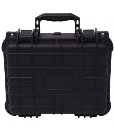 vidaXL Protective Equipment Case 35x29.5x15 cm Black — Size: 35 x 29.5 x 15 cm