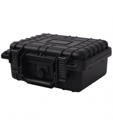 vidaXL Protective Equipment Case 27x24.6x12.4 cm Black — Size: 27 x 24.6 x 12.4 cm