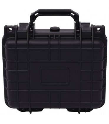 vidaXL Protective Equipment Case 27x24.6x12.4 cm Black — Size: 27 x 24.6 x 12.4 cm