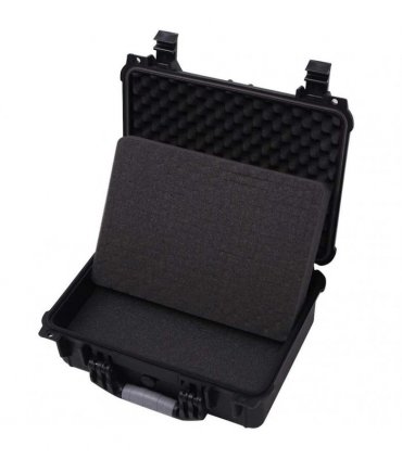 vidaXL Protective Equipment Case 40.6x33x17.4 cm Black — Size: 40.6 x 33 x 17.4 cm
