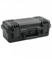vidaXL Portable Flight Case Black 46.5x21.5x17.5 cm PP — Size: 46.5 x 21.5 x 17.5 cm