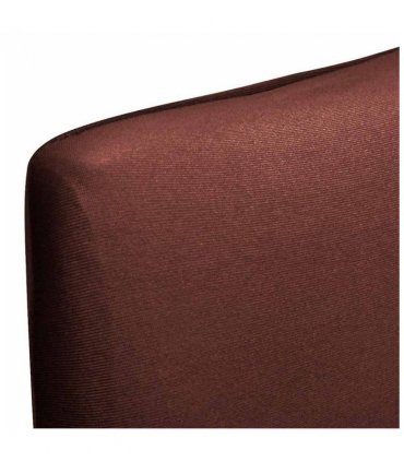 vidaXL Straight Stretchable Chair Cover 4 pcs Brown