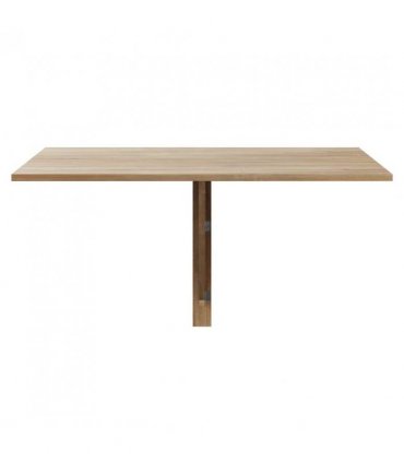 vidaXL Folding Wall Table Oak 100x60 cm — Colour: brown