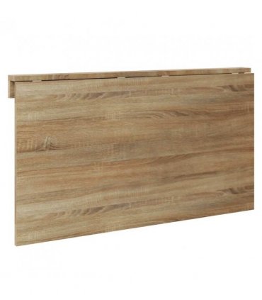 vidaXL Folding Wall Table Oak 100x60 cm — Colour: brown