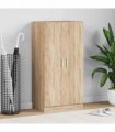 vidaXL Shoe Cabinet 7 Shelves Oak
